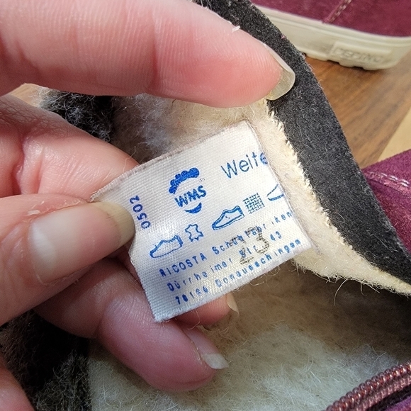 Ricosta Pepino Usky Plum Girls Boots Size 23 - Picture 14 of 17
